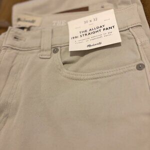 MADEWELL "All Day 1991 Straight Pant" — W: 30 | L: 32 (BRAND NEW)